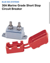 Load image into Gallery viewer, 30a Circuit Breaker with connectors