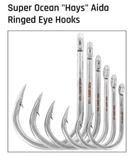 Load image into Gallery viewer, FUDO Super Ocean "Hays" Aida Ringed Eye Swordfish Hook.  SS
