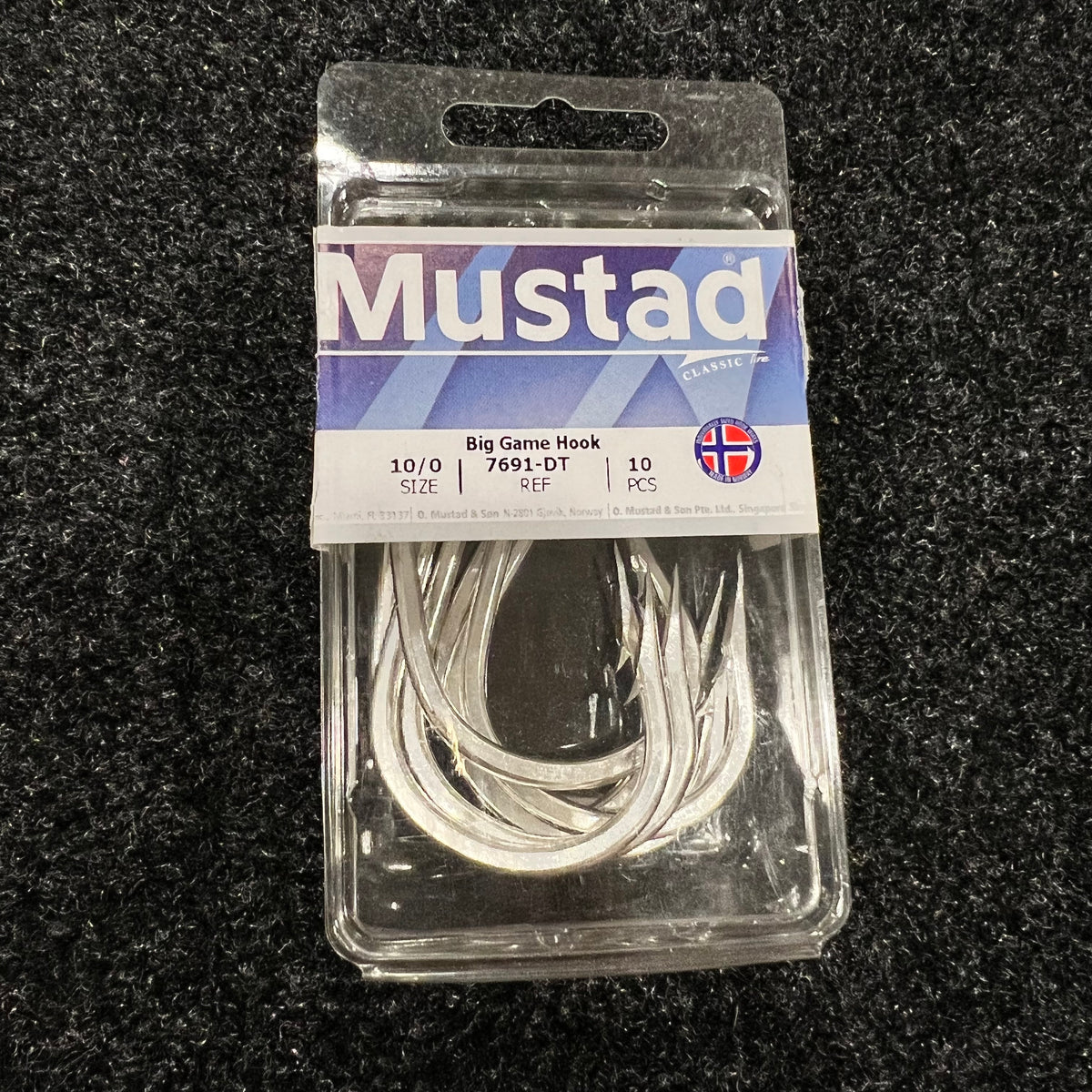 10/0 Mustad Swordfish Hook 7691-DT – SwordfishGear