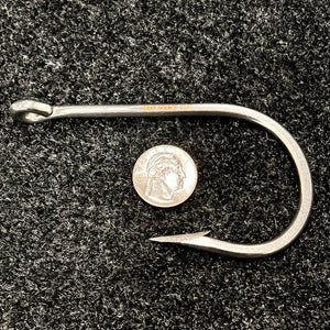 FUDO Tuna/Swordfish Ringed Eye Hook.  SS