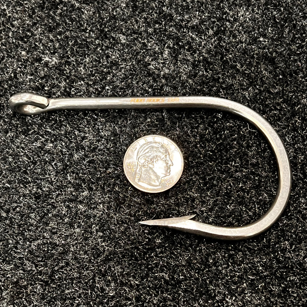 FUDO Tuna/Swordfish Ringed Eye Hook.  SS