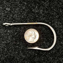 Load image into Gallery viewer, FUDO Tuna/Swordfish Ringed Eye Hook.  SS
