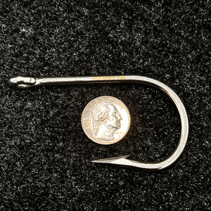 FUDO Tuna/Swordfish Ringed Eye Hook.  SS