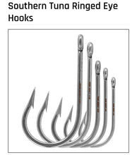 Load image into Gallery viewer, FUDO Southern Tuna/Swordfish Ringed Eye Hook.  SS
